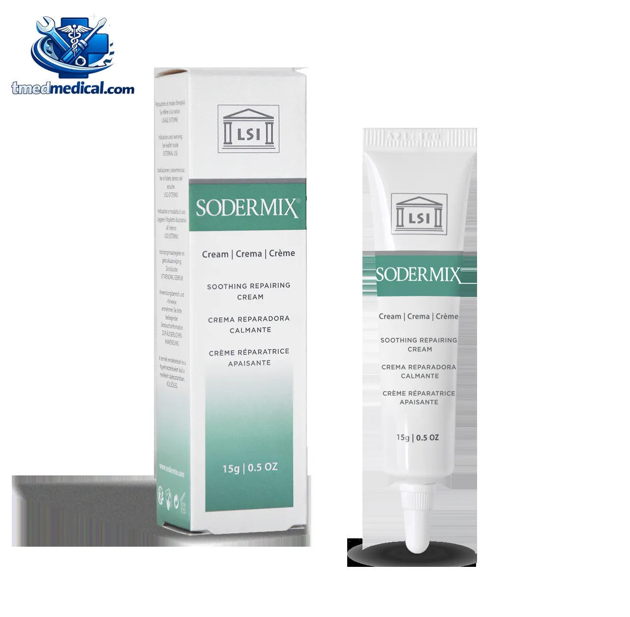 tổng quan kem bôi ngoài da Sodermix hỗ trợ cải thiện sẹo và tổn thương da