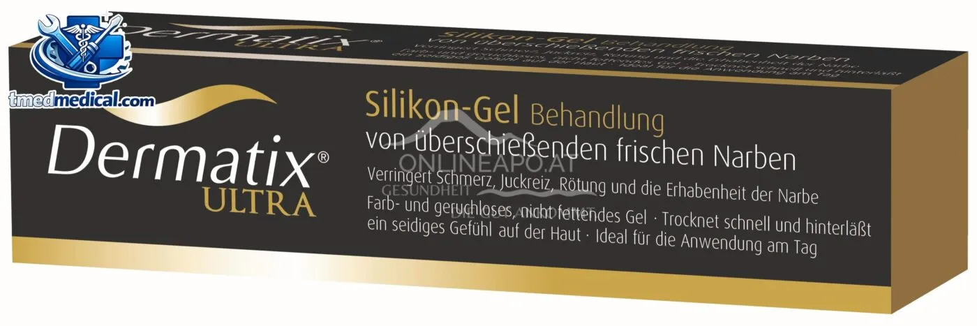 thành phần chính của gel trị sẹo dermatix ultra silicone