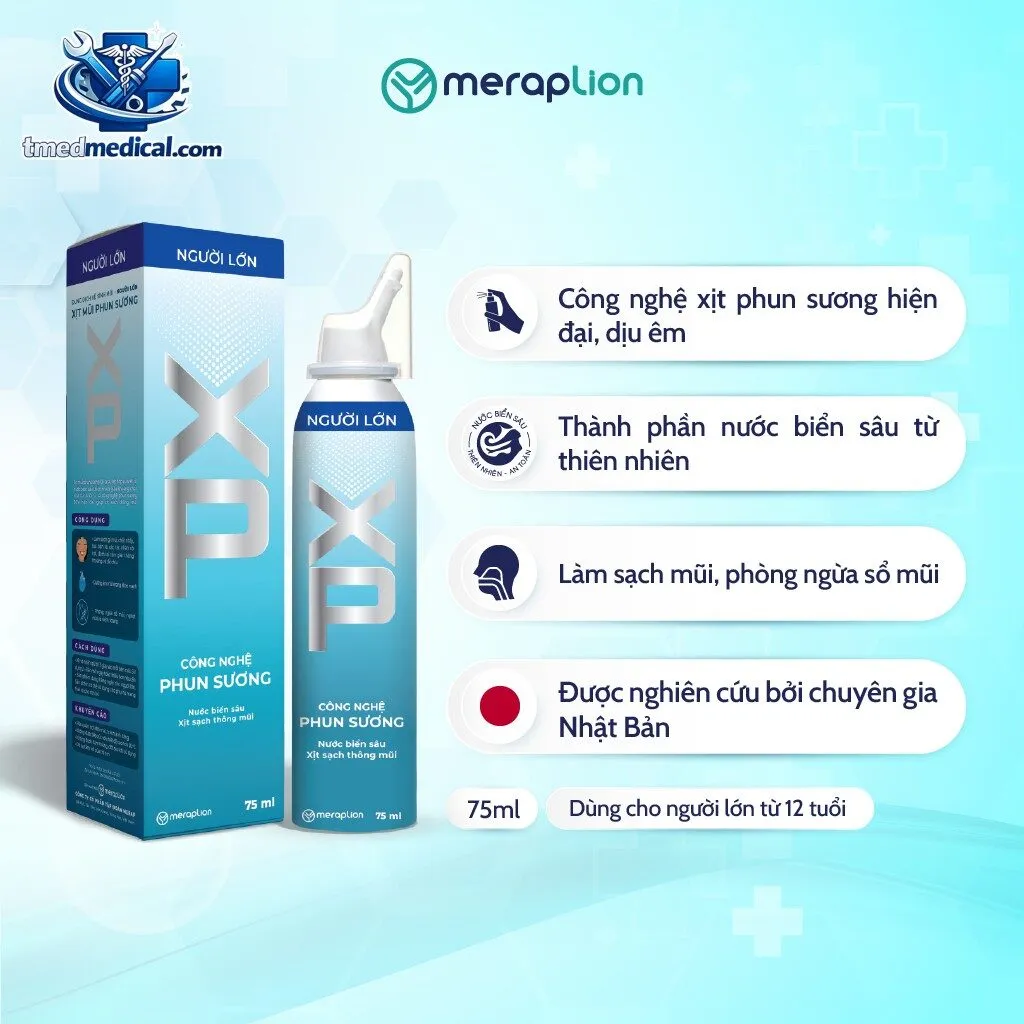 nước biển sâu xịt mũi Xisat cho trẻ em