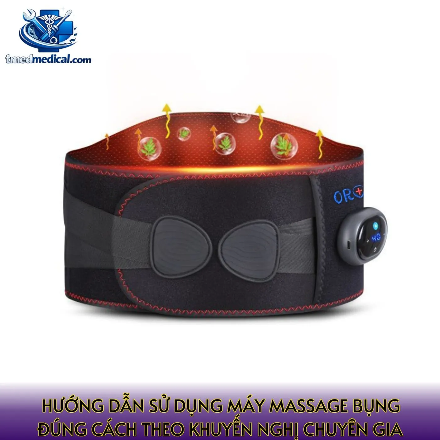 hướng dẫn sử dụng máy massage bụng đúng cách theo khuyến nghị chuyên gia