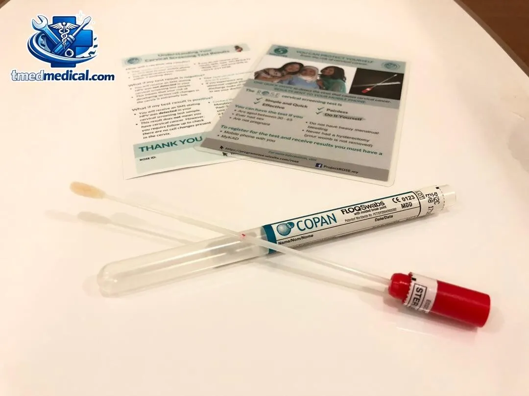 hướng dẫn lấy mẫu kit test HPV