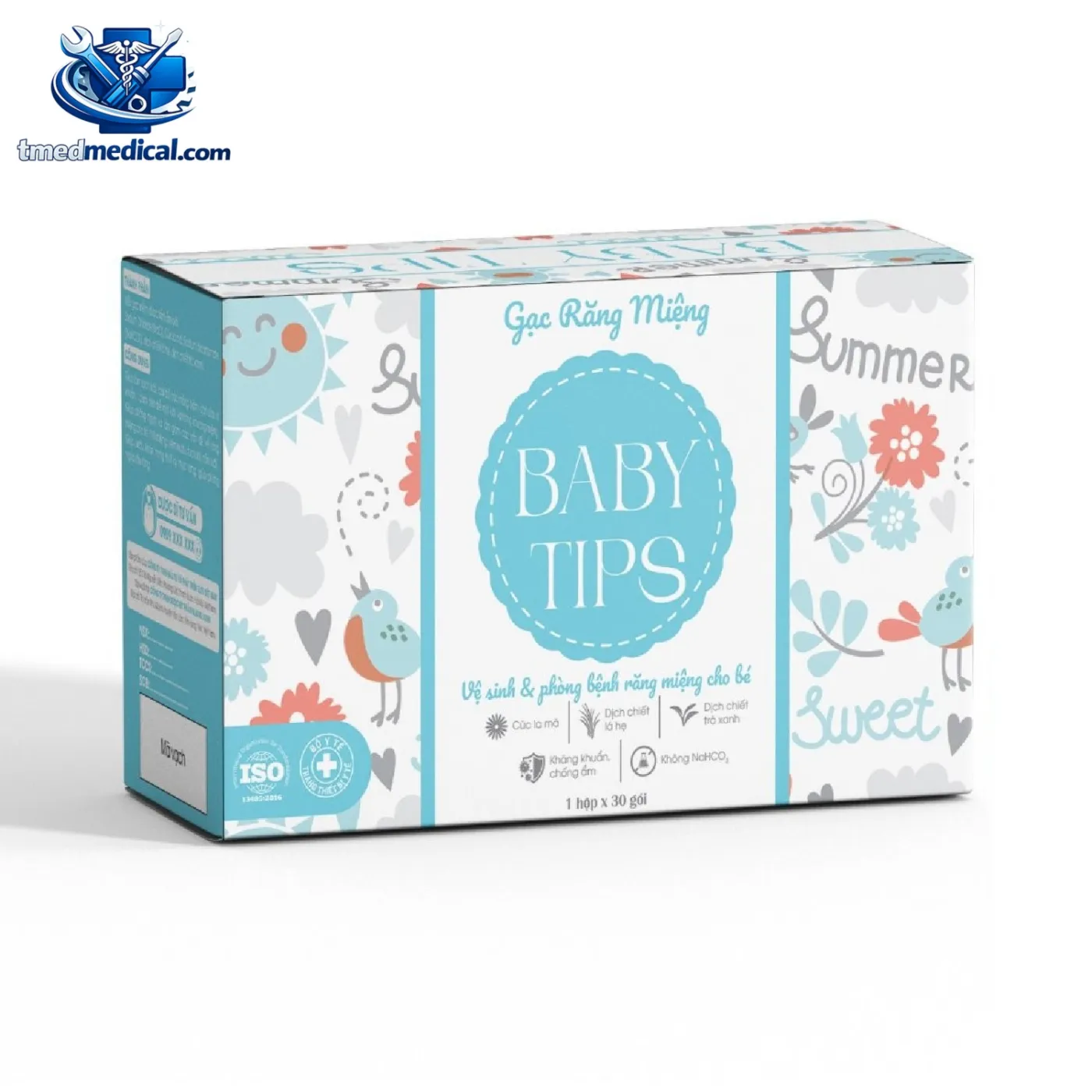 Hướng dẫn sử dụng gạc răng miệng cho bé đúng cách để vệ sinh nướu và lưỡi