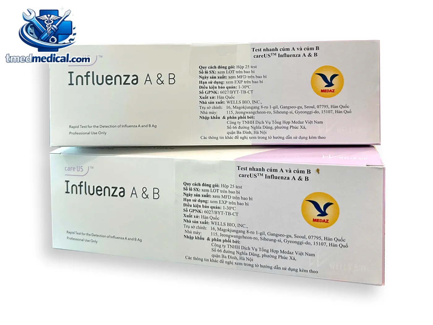 hướng dẫn sử dụng test nhanh cúm A B