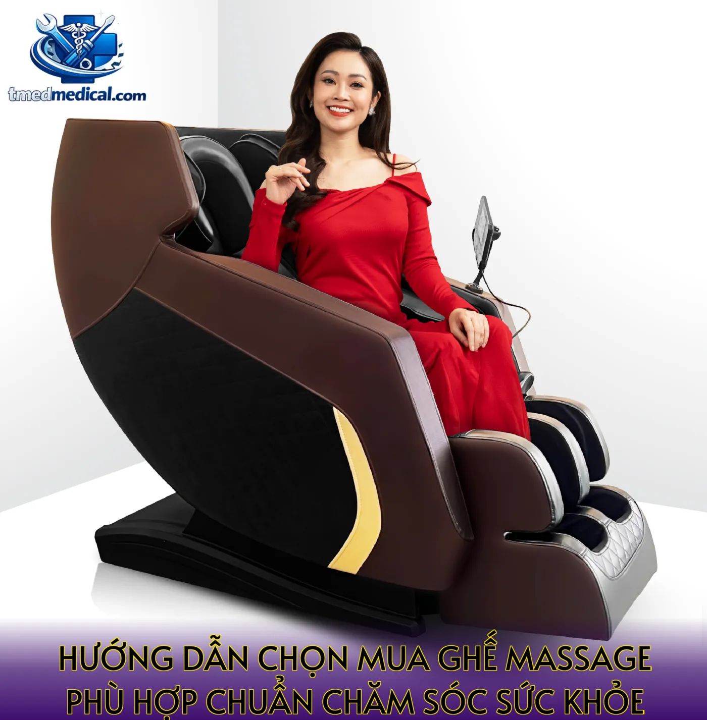 Hướng dẫn chọn mua ghế massage phù hợp chuẩn chăm sóc sức khỏe