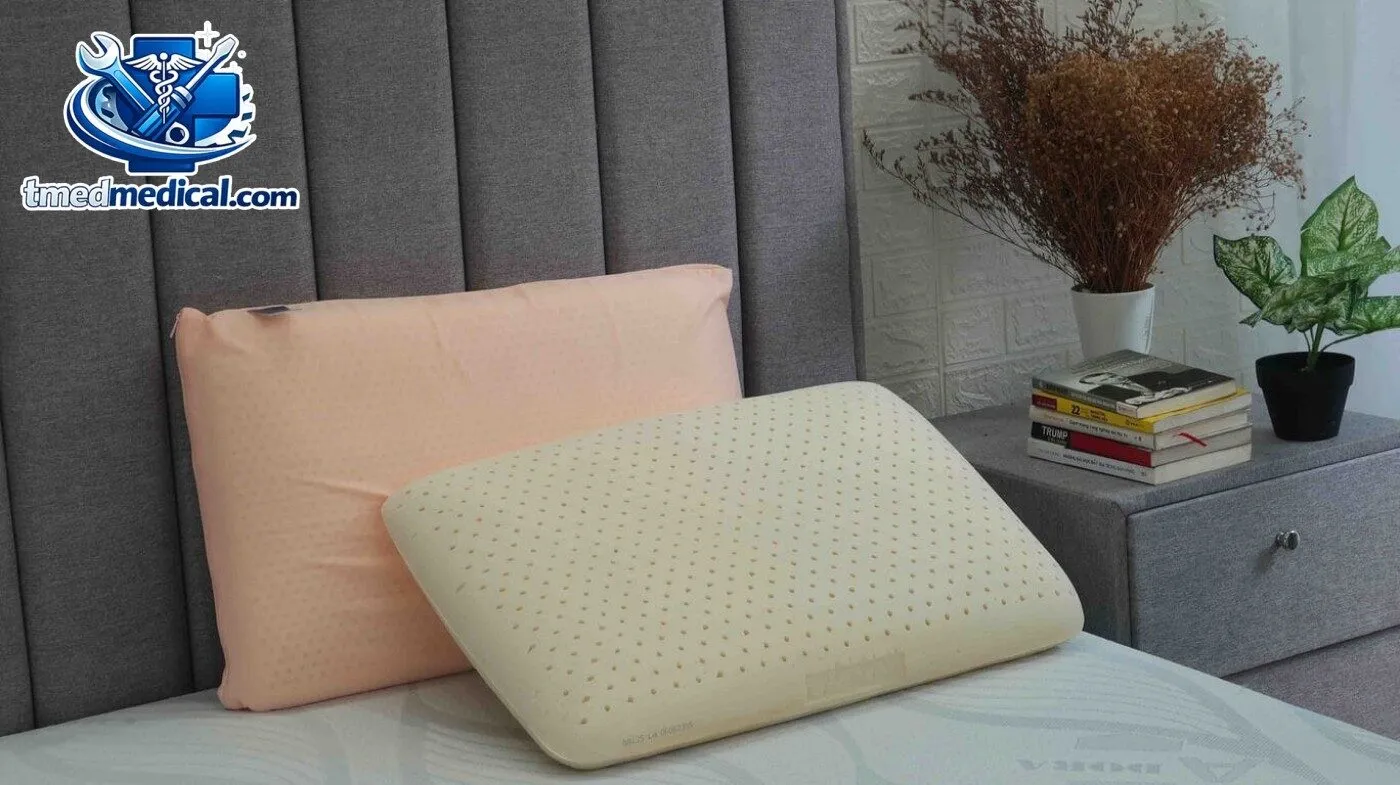 gối cao su non hỗ trợ giấc ngủ cho người lớn tuổi