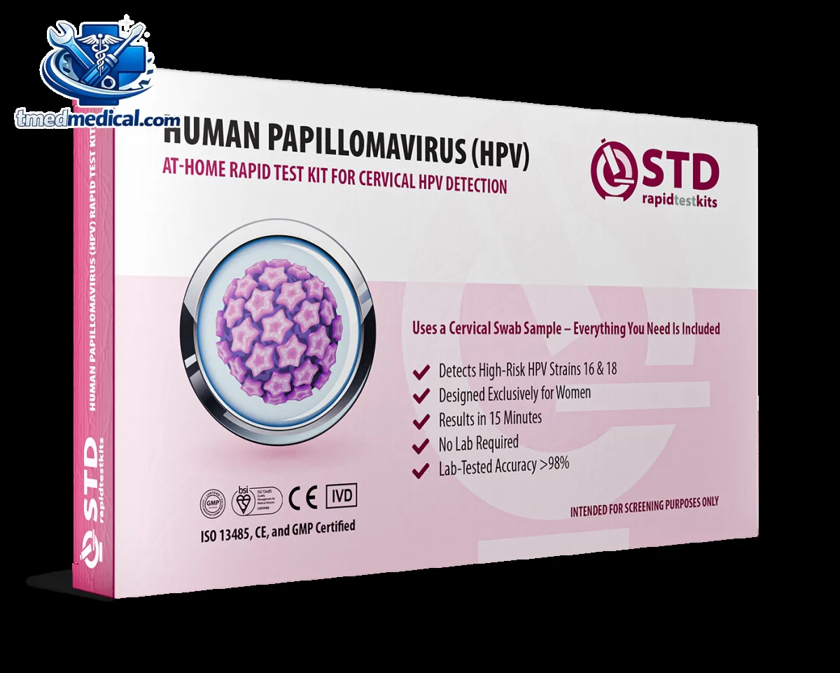 hình ảnh hộp test nhanh HPV