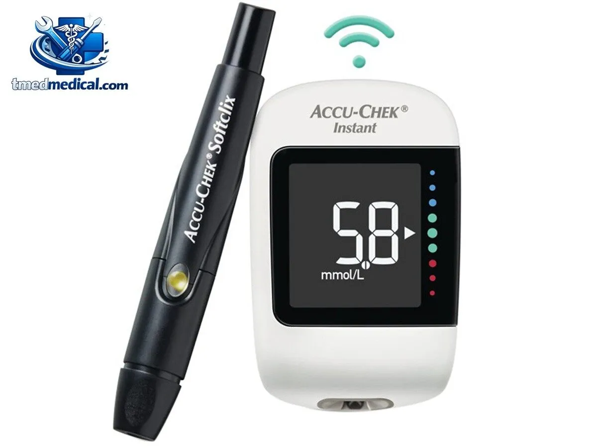 mua máy đo đường huyết Accu Chek