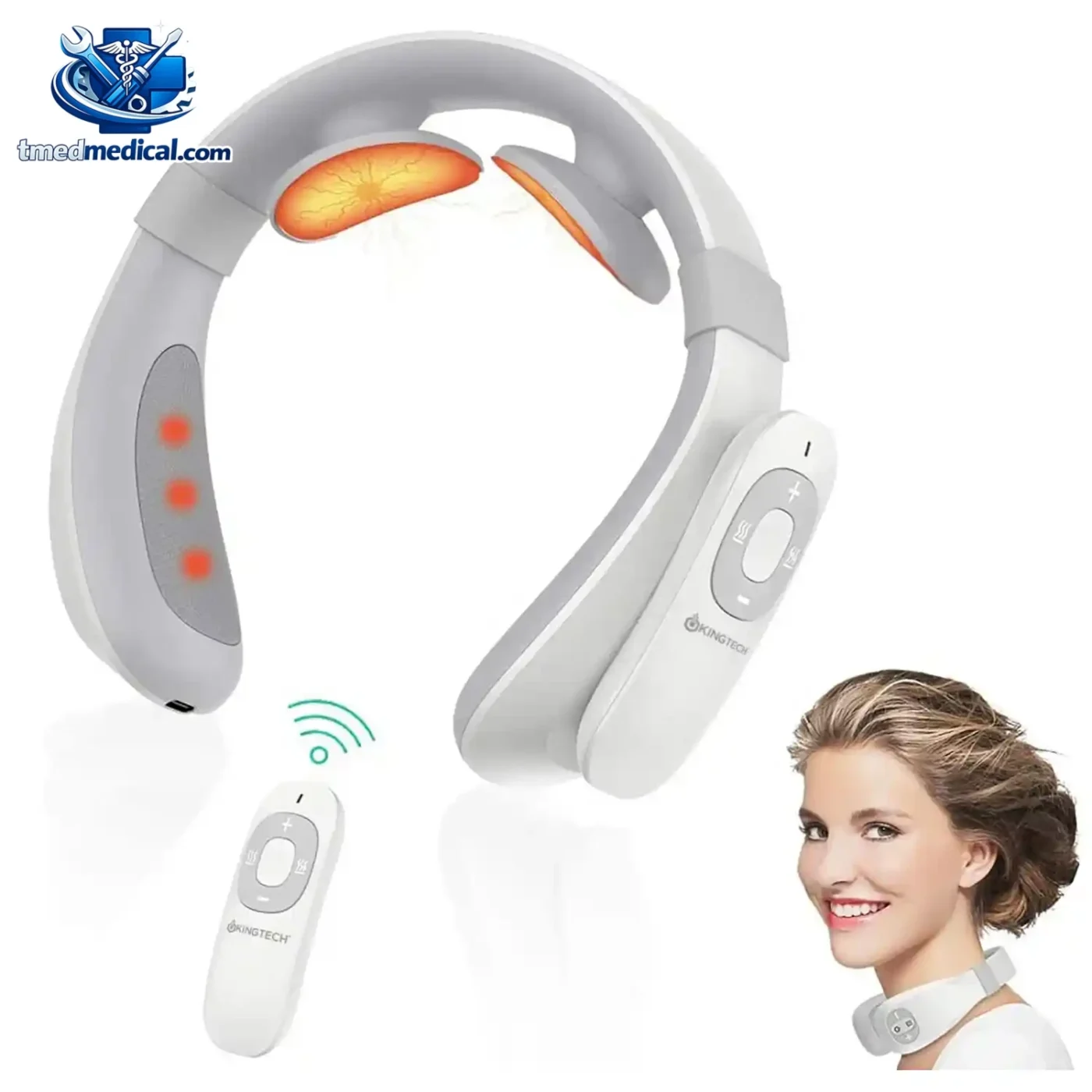 Máy massage xung điện Kingtech dùng để kích thích cơ và giảm đau