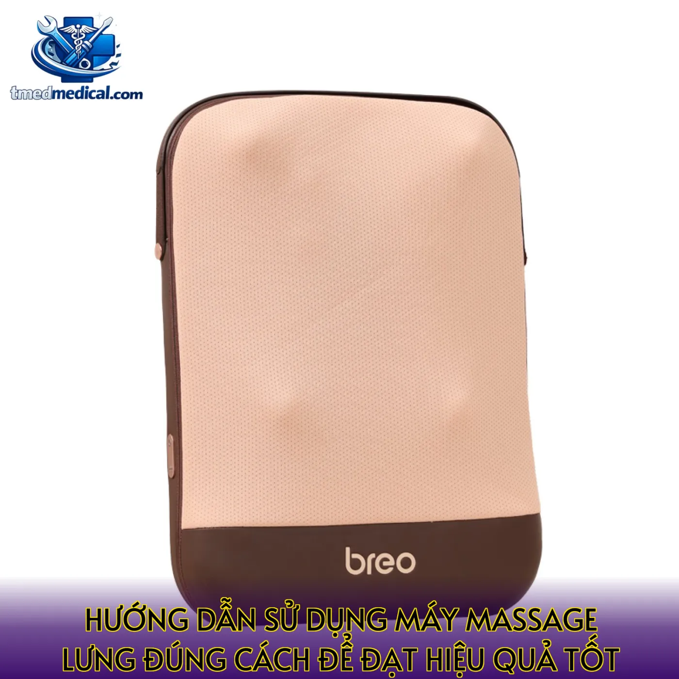 Hướng dẫn sử dụng máy massage lưng đúng cách để đạt hiệu quả tốt