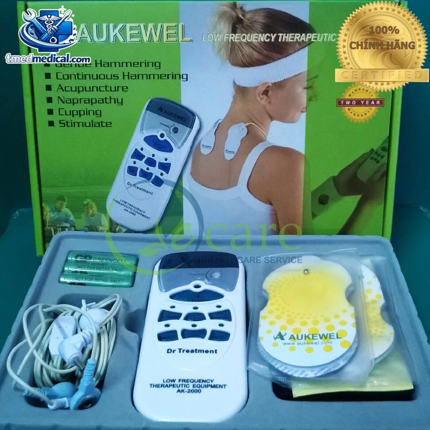 Máy điện xung trị liệu AK2000 và các lưu ý khi sử dụng