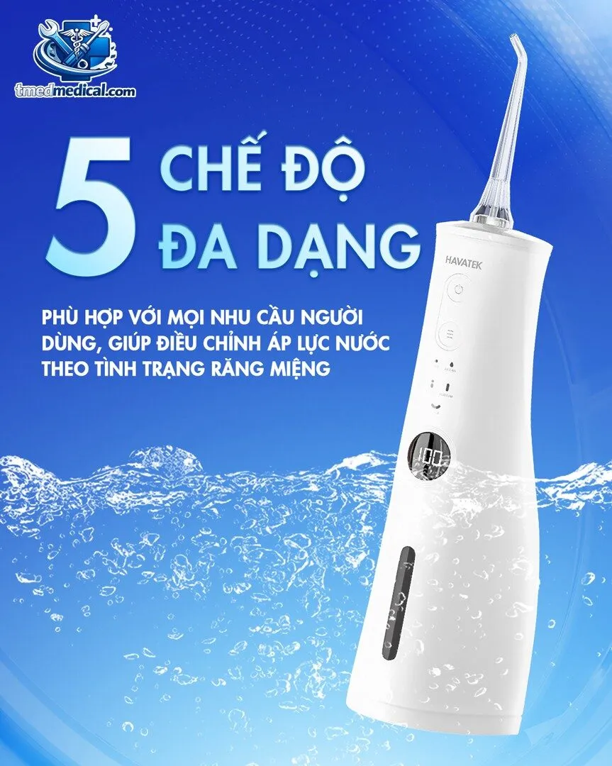 Các loại máy tăm nước phổ biến hiện nay dạng cầm tay và để bàn