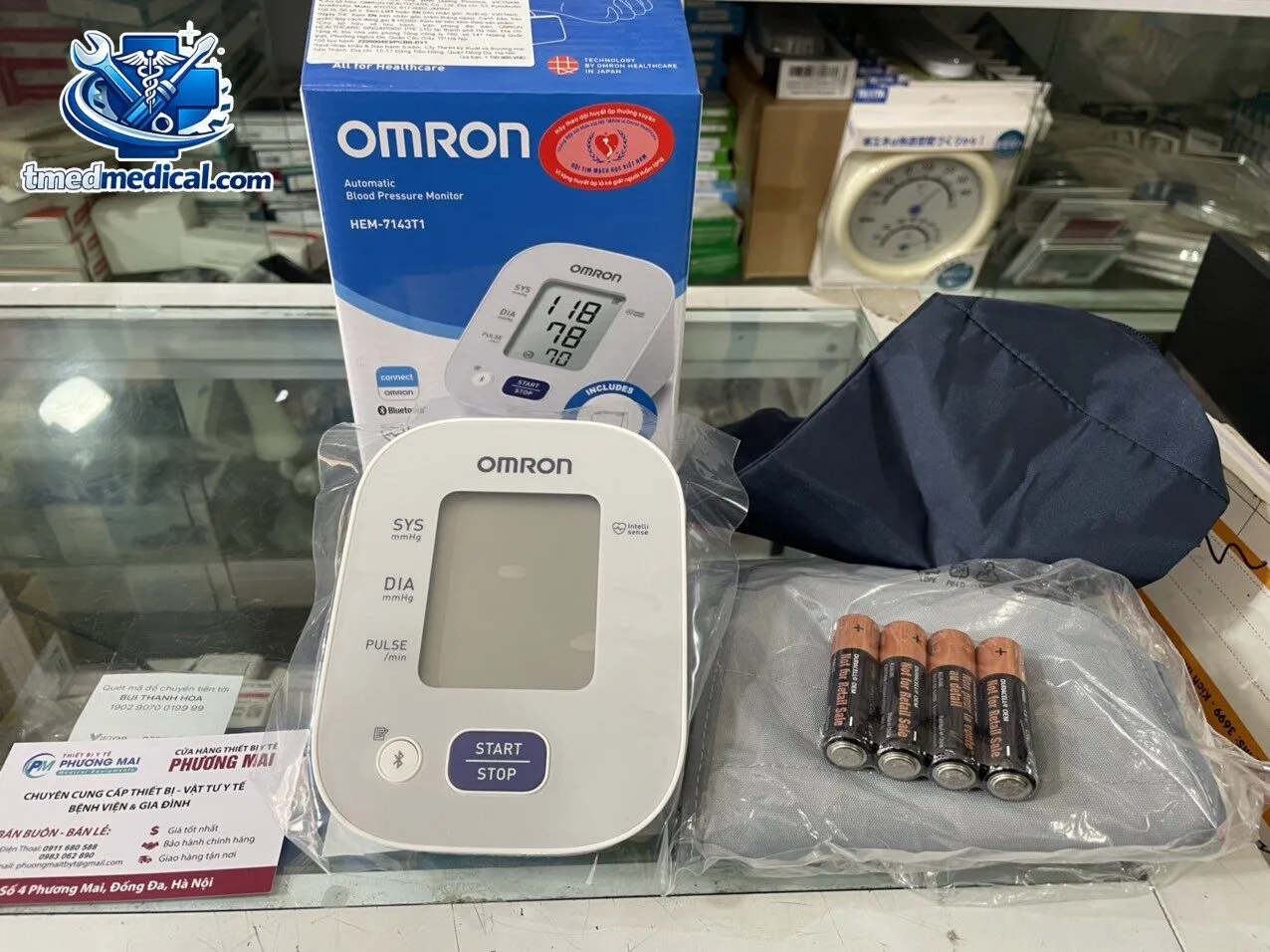 máy đo huyết áp Omron HEM-7341T1