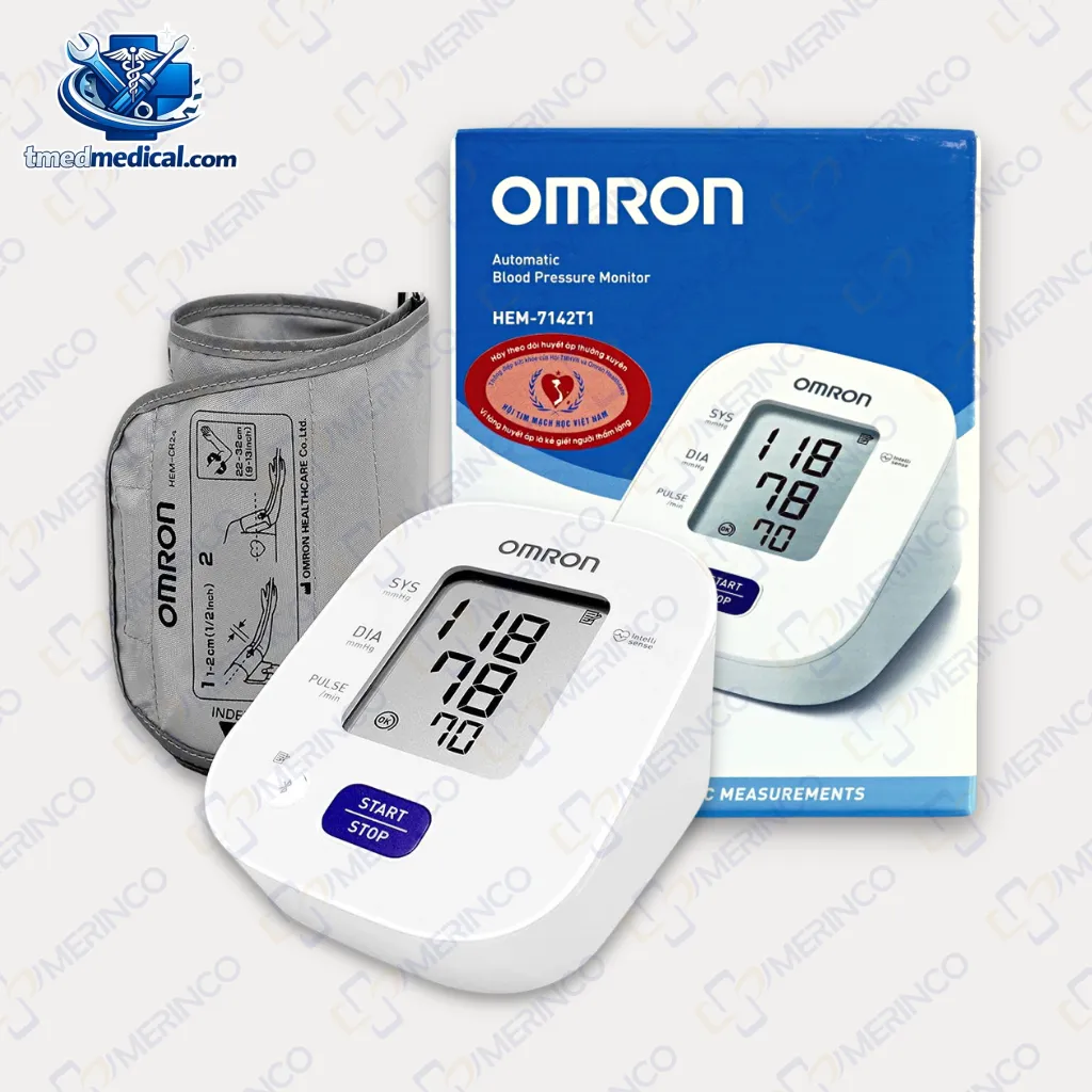 đo huyết áp tại nhà bằng máy Omron