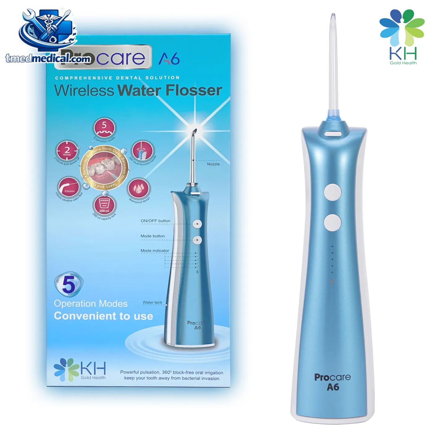 Tính năng nổi bật của máy tăm nước hiện đại với nhiều chế độ phun