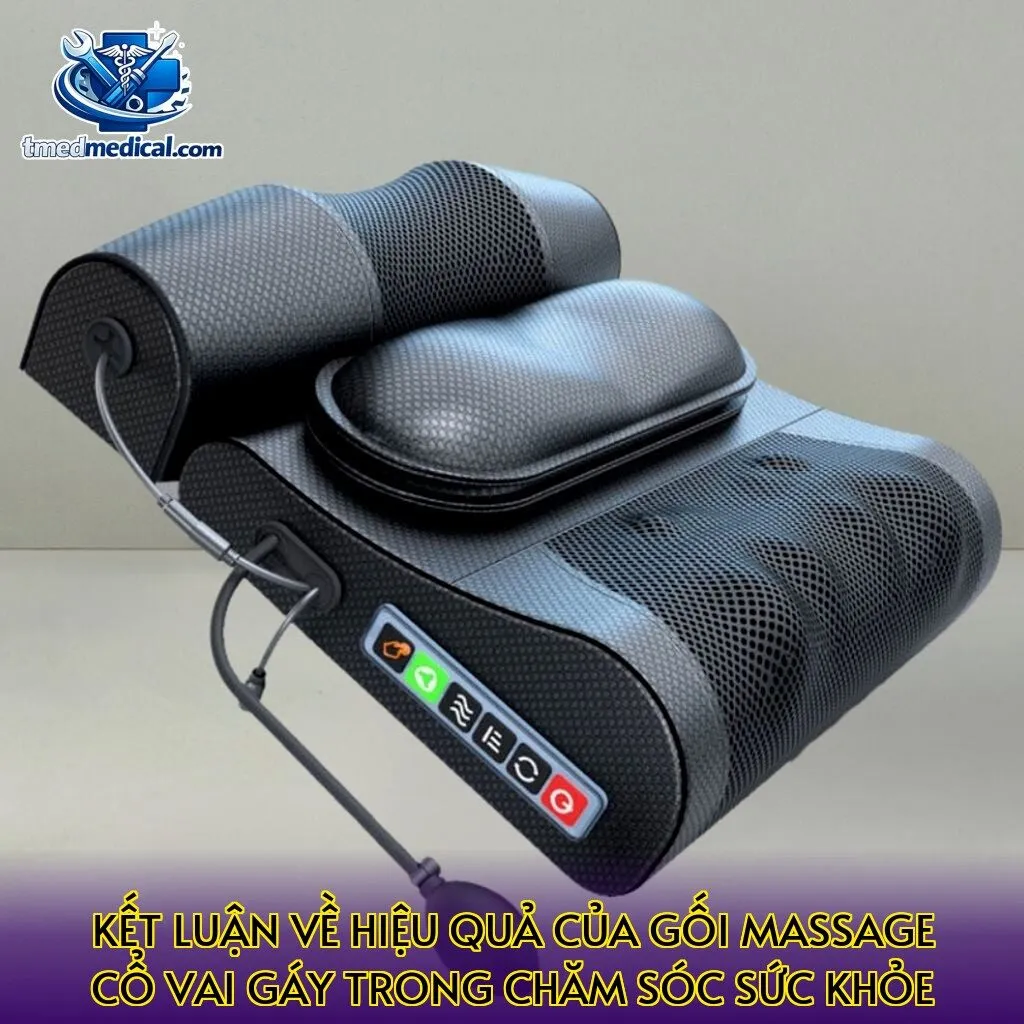 Kết luận về hiệu quả của gối massage cổ vai gáy trong chăm sóc sức khỏe