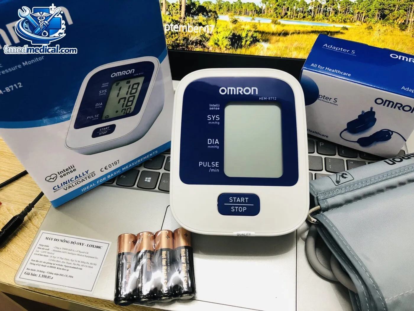 vệ sinh và bảo quản máy đo huyết áp Omron