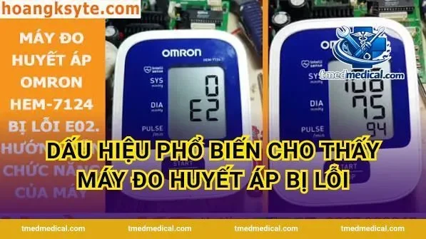 Dấu Hiệu Phổ Biến Cho Thấy Máy Đo Huyết Áp Bị Lỗi
